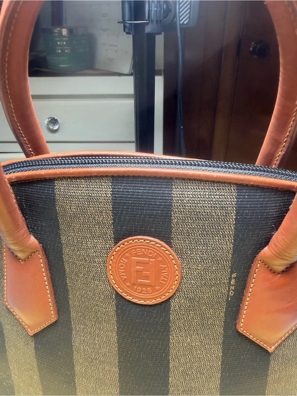 Fendi dome satchel